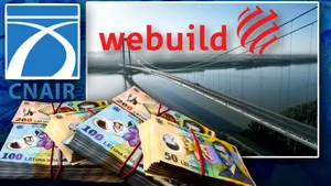 CNAIR a executat OFICIAL scrisoarea de garanție a companiei Italiane Webuild pentru Podul de la Brăila - 80 milioane lei în conturile CNAIR