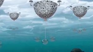 Un arhitect iranian vine în ajutorul pinguinilor şi lansează igluurile plutitoare