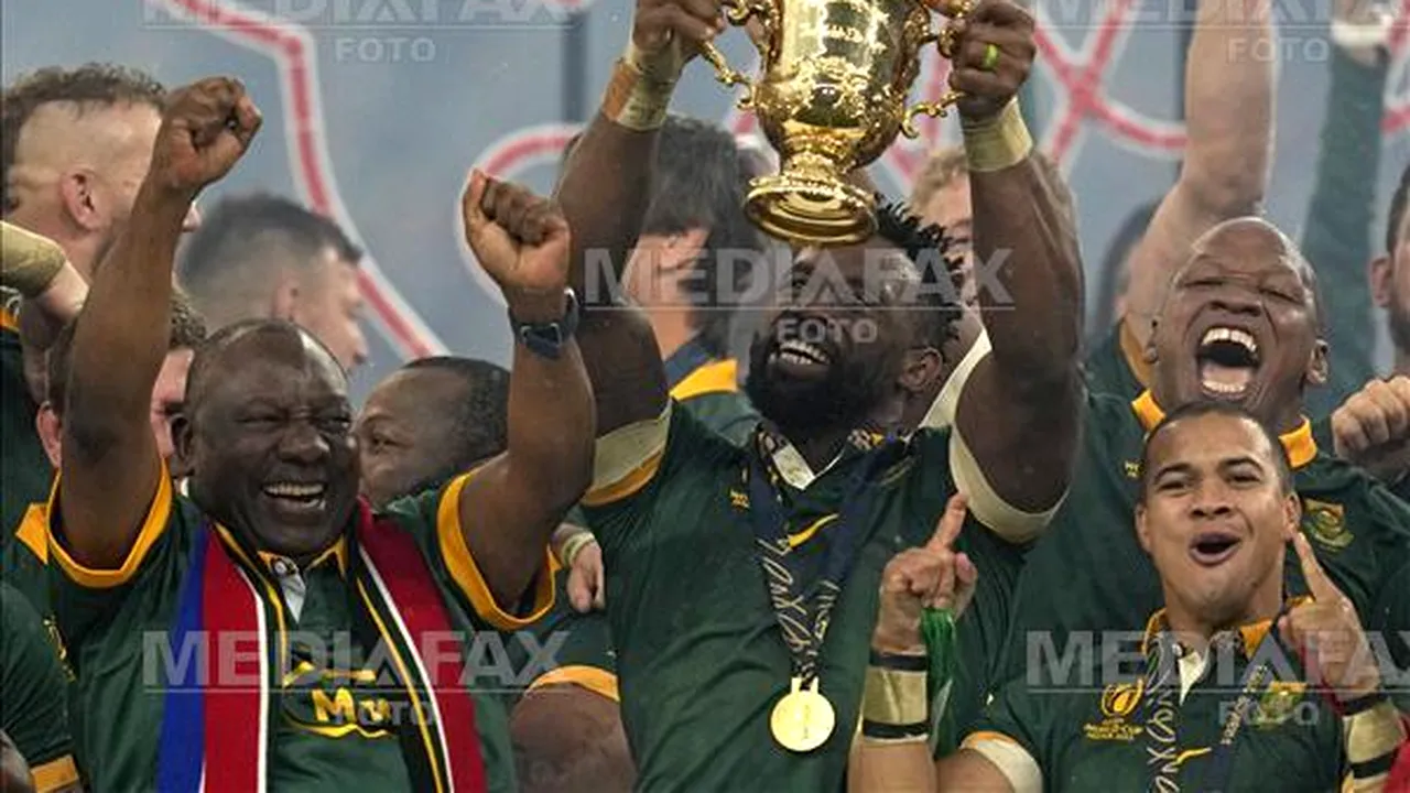 Africa de Sud este campioană mondială la rugby pentru a patra oară! A învins la limită Noua Zeelandă
