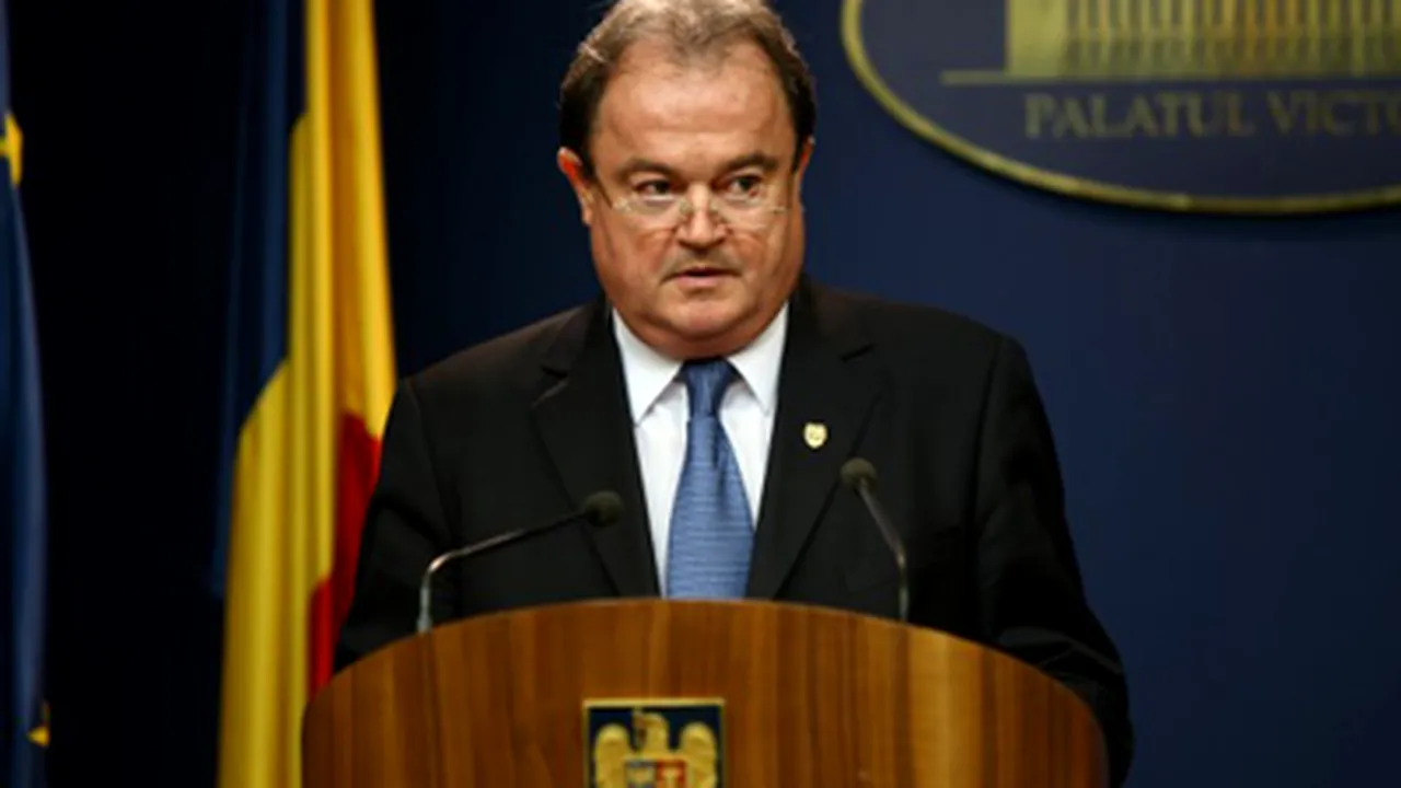 Blaga: Noul şef DGIPI a cerut să să se verifice informaţiile lui Vanghelie privind arhiva