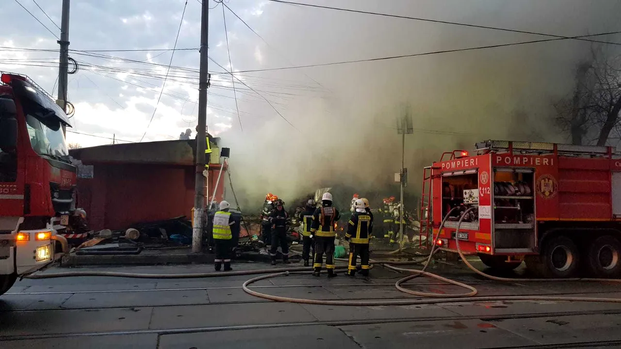 Sectorul 6: Comercianţii din Piaţa Veteranilor, afectaţi de incendiu, ar putea fi scutiţi de taxe