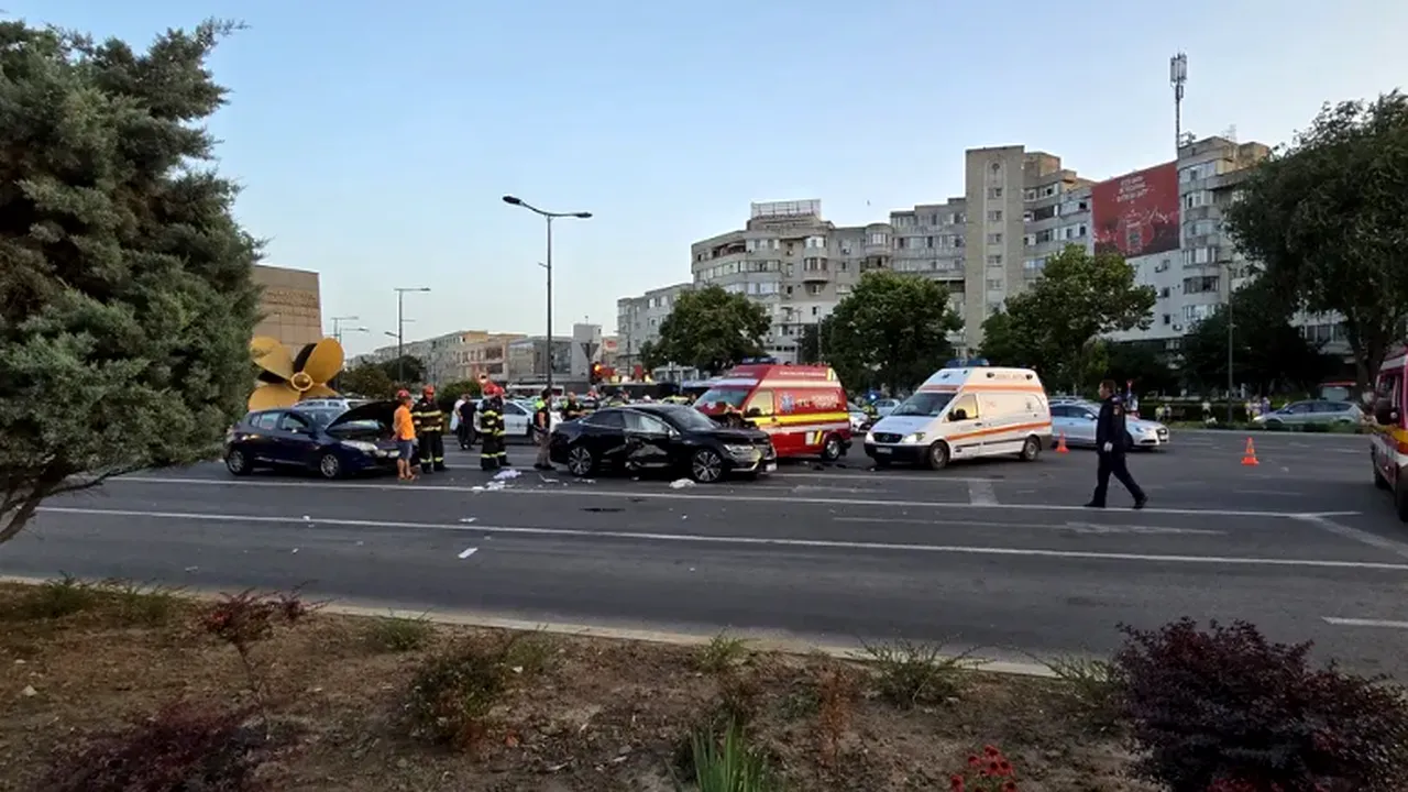 Poliţia Constanţa, despre modul în care s-a produs accidentul cu ambulanţa SMURD