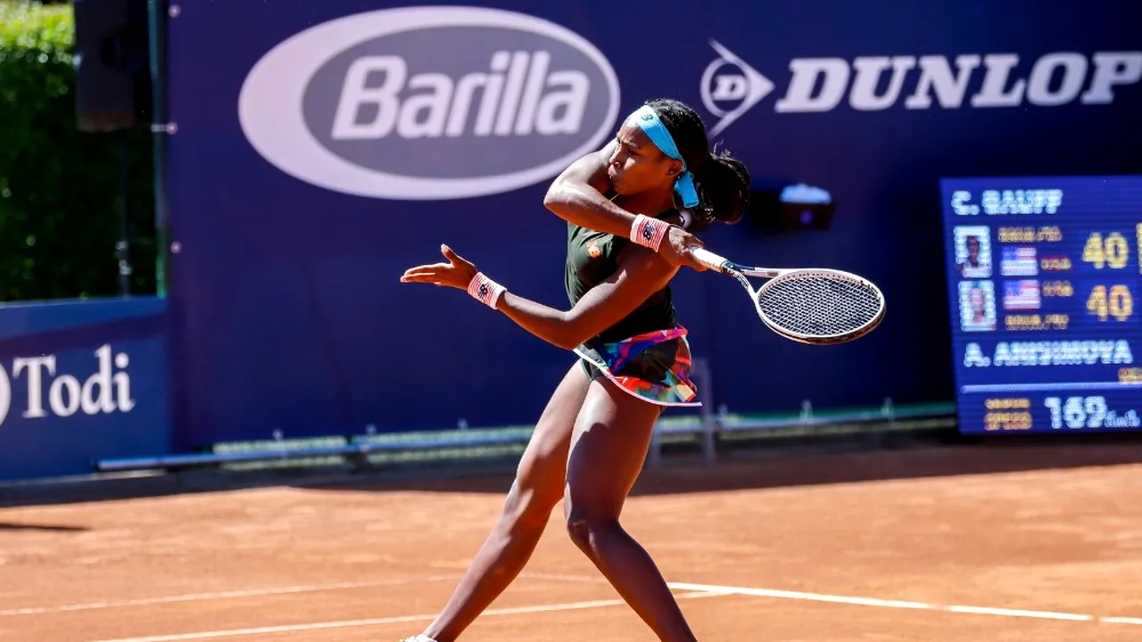 Jucătoarea de tenis americană Coco Gauff a obţinut la Parma cel de-al doilea titlu din carieră 
