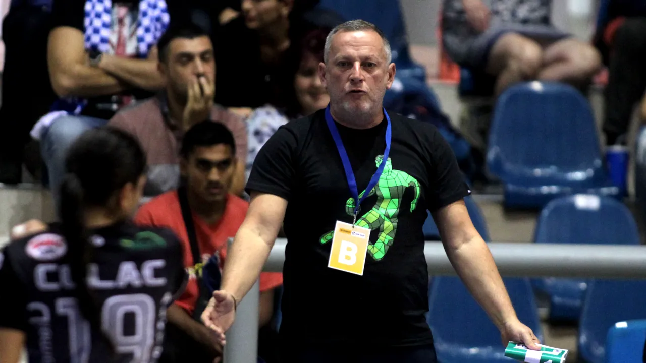 Bogdan Burcea, noul selecţioner al naţionalei de handbal feminin a României 