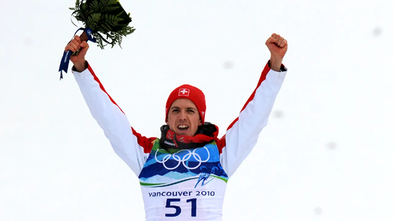Prima medalie de aur la JO de la Vancouver, câştigată de elveţianul Simon Ammann