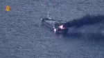 O navă de marfă lovită de o dronă rusească a luat foc în Marea Neagră. Cel puțin un mort și mai multe victime