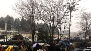 Protest în faţa Ministerului Justiţiei înainte de anunţul lui Tudorel Toader privind DNA | FOTO, VIDEO