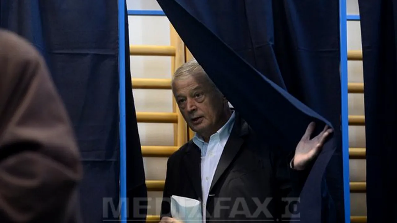 ALEGERI PREZIDENŢIALE 2014 - Oprescu: Am votat pentru o Românie sănătoasă, stabilă şi pentru încrederea în tinereţe