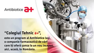 Antibiotice Iaşi a dat startul programului “Colegiul Tehnic a+”