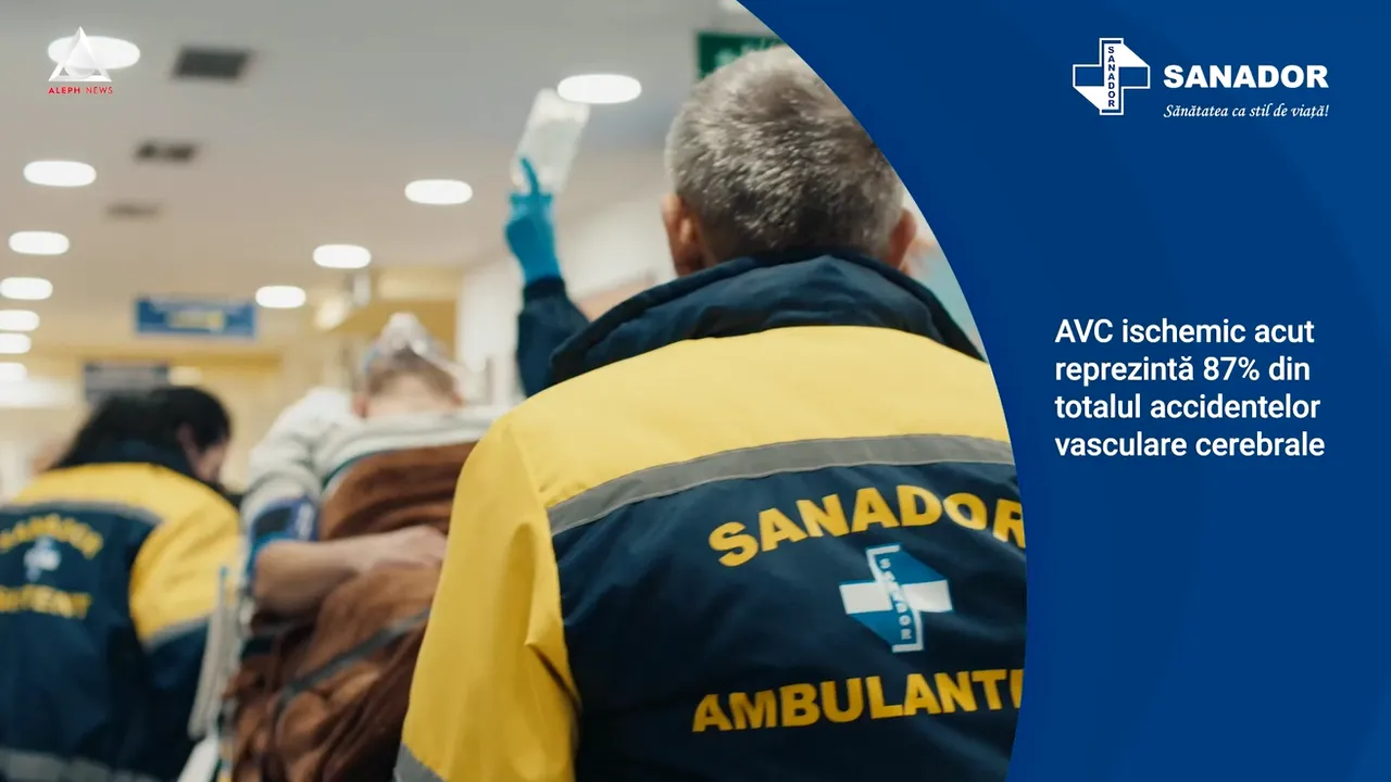 AVC ischemic acut reprezintă 87% din totalul accidentelor vasculare cerebrale şi poate fi tratat prin tromboliză sau prin trombectomie endovasculară