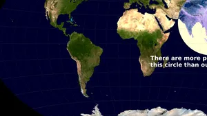 40 de HĂRŢI care explică lumea: Printre ele, cercul în care trăieşte mai mult de jumătate din populaţie - FOTO