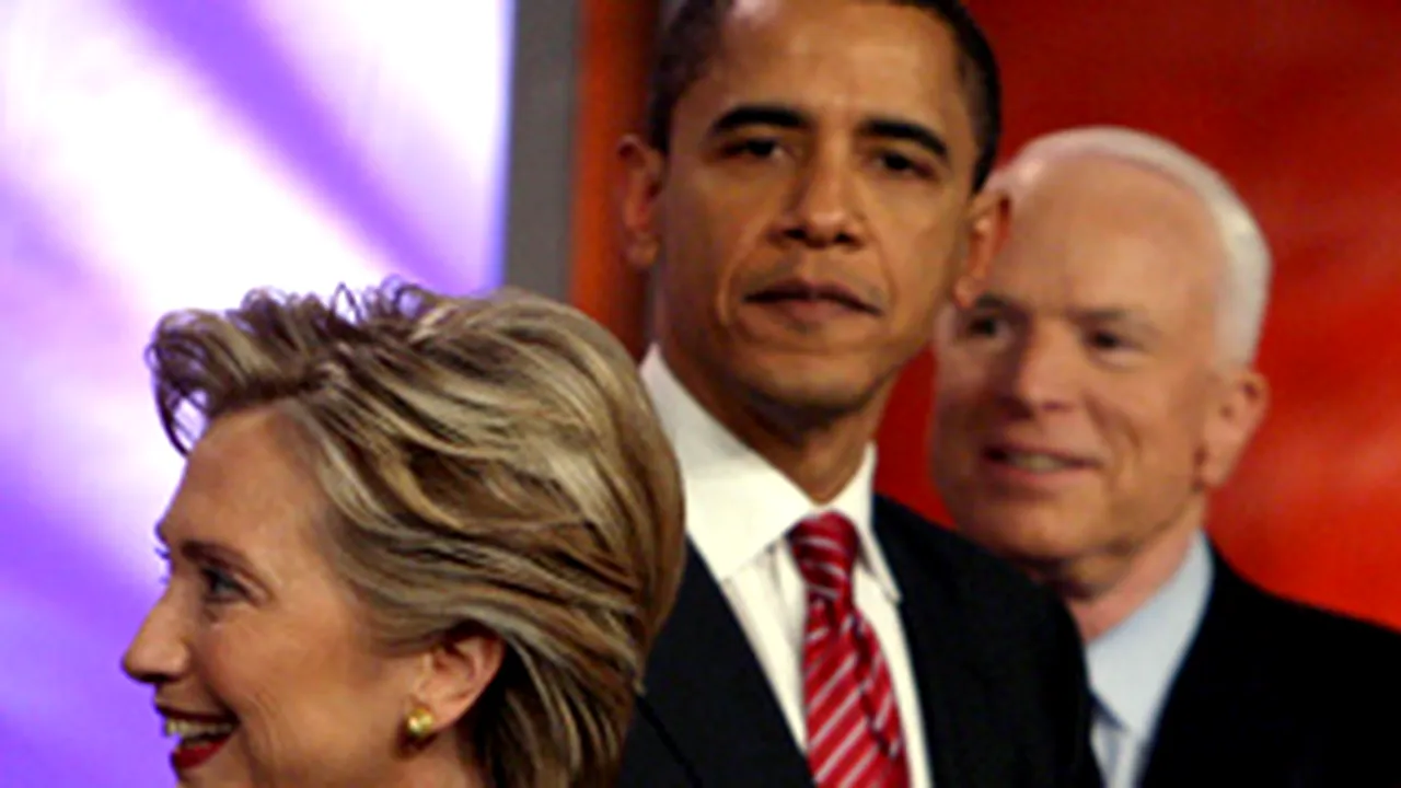 Obama l-ar putea învinge mai uşor pe McCain decât Hillary Clinton
