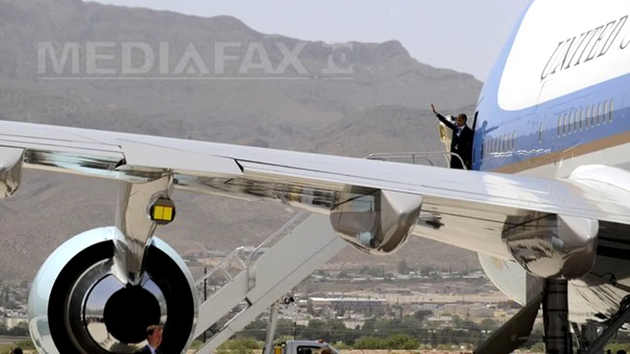 Costurile deplasării Air Force One - Cât costă o oră de zbor cu avionul prezidenţial american