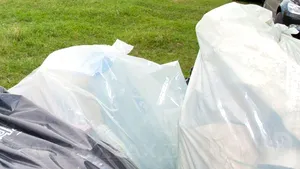 Constanţa: Peste 500 de saci cu gunoi, adunaţi din Parcul Tăbăcărie de către militari americani