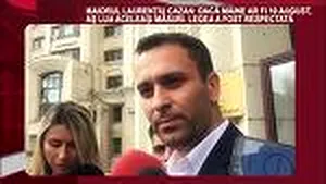 DECLARAŢIA ZILEI | Maiorul Laurenţiu Cazan, la ieşirea de la Parchetul General: Dacă mâine ar fi 10 august, aş lua aceleaşi măsuri 