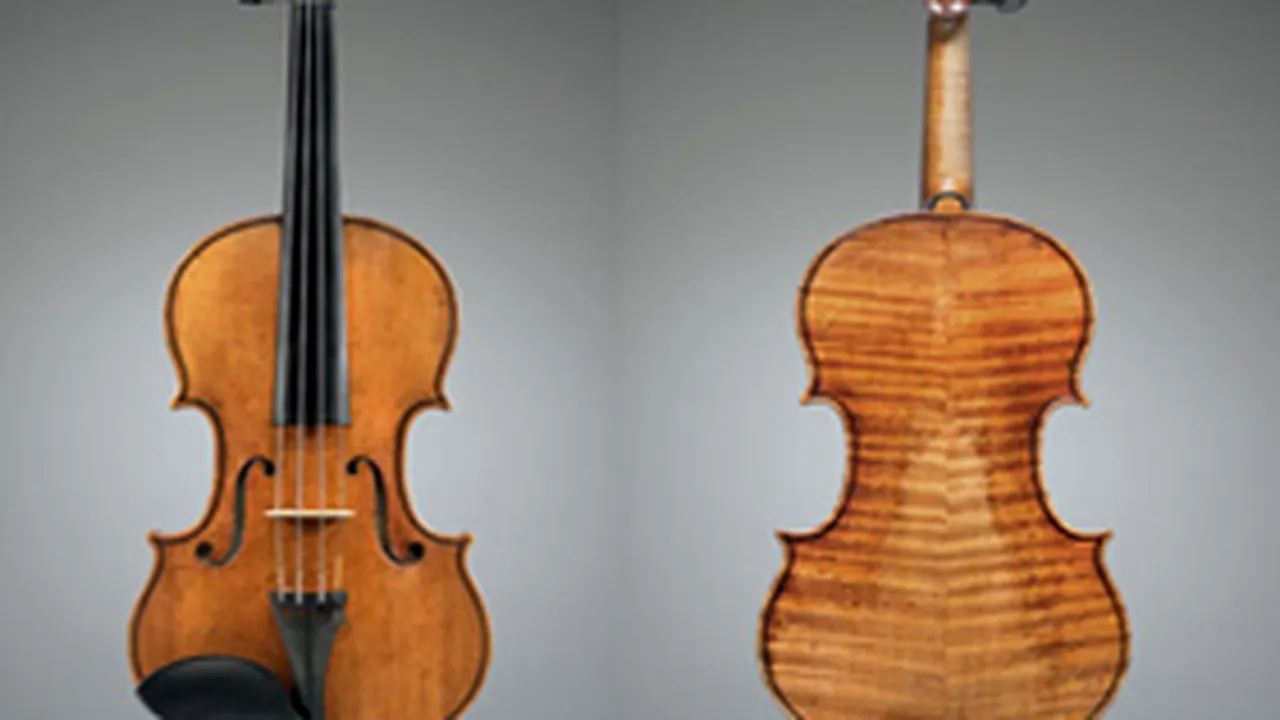 O vioară Stradivarius rară, 