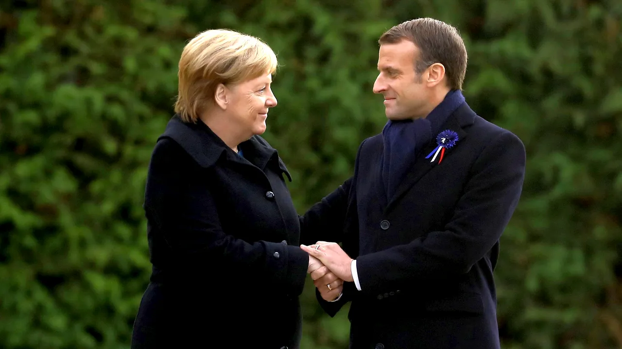 Angela Merkel şi Emmanuel Macron vor semna un nou tratat bilateral de cooperare