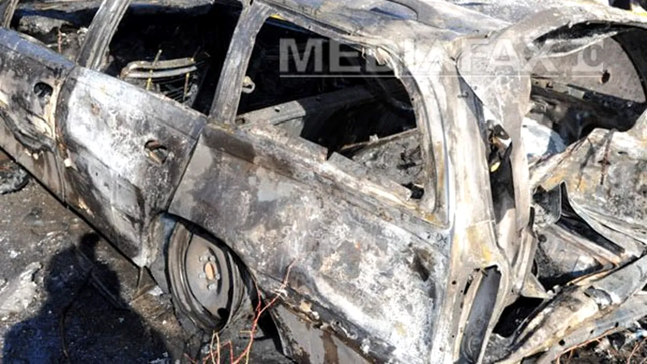 Atac rasist în Belfast la adresa unei familii de români. Maşina lor a fost incendiată