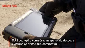 ISU Bucureşti a cumpărat un aparat de detecţie a victimelor prinse sub dărâmături | VIDEO