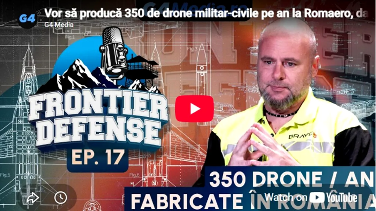O companie românească vrea să producă 350 de drone pe an la Romaero. Planul BraveX pentru 2028