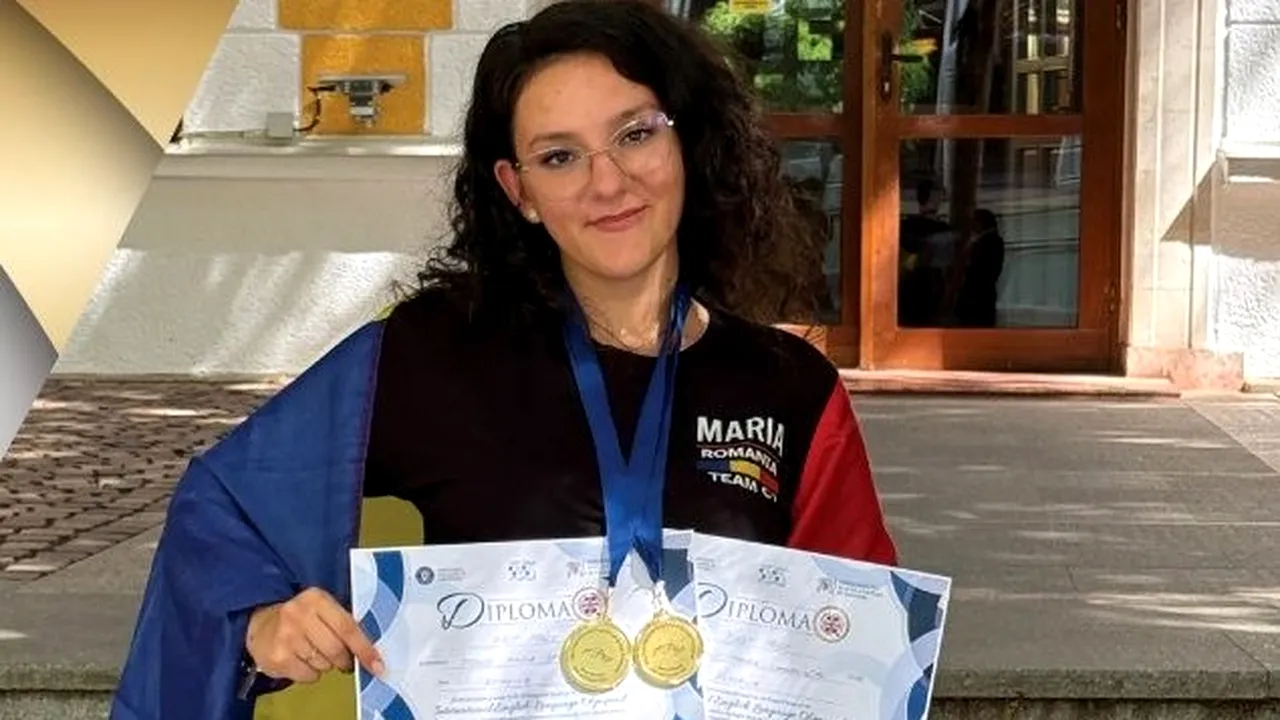 Mesajul emoționant al elevei cu dublu aur la olimpiada internațională: Respectați profesorii, în țara noastră, „excelența e povară bugetară”