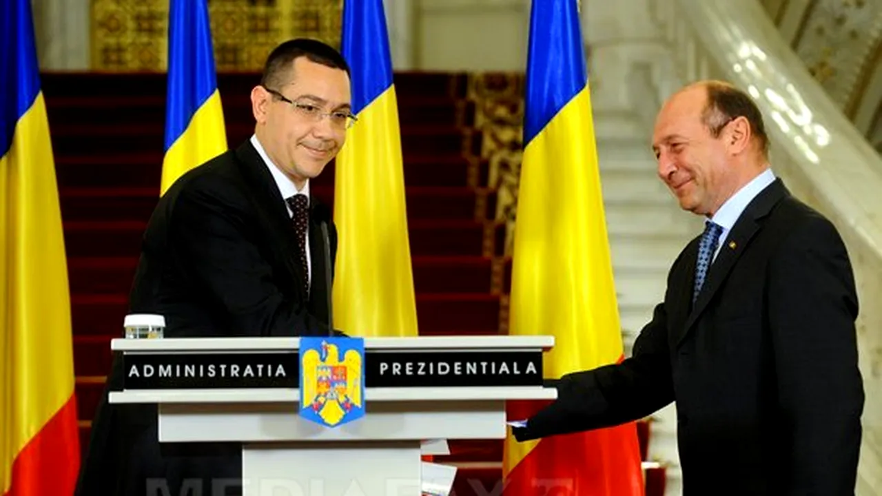 Ponta: I-am spus lui Băsescu că nu îl iert pentru acuzaţia de plagiat. Mi-a răspuns că aşa e politica
