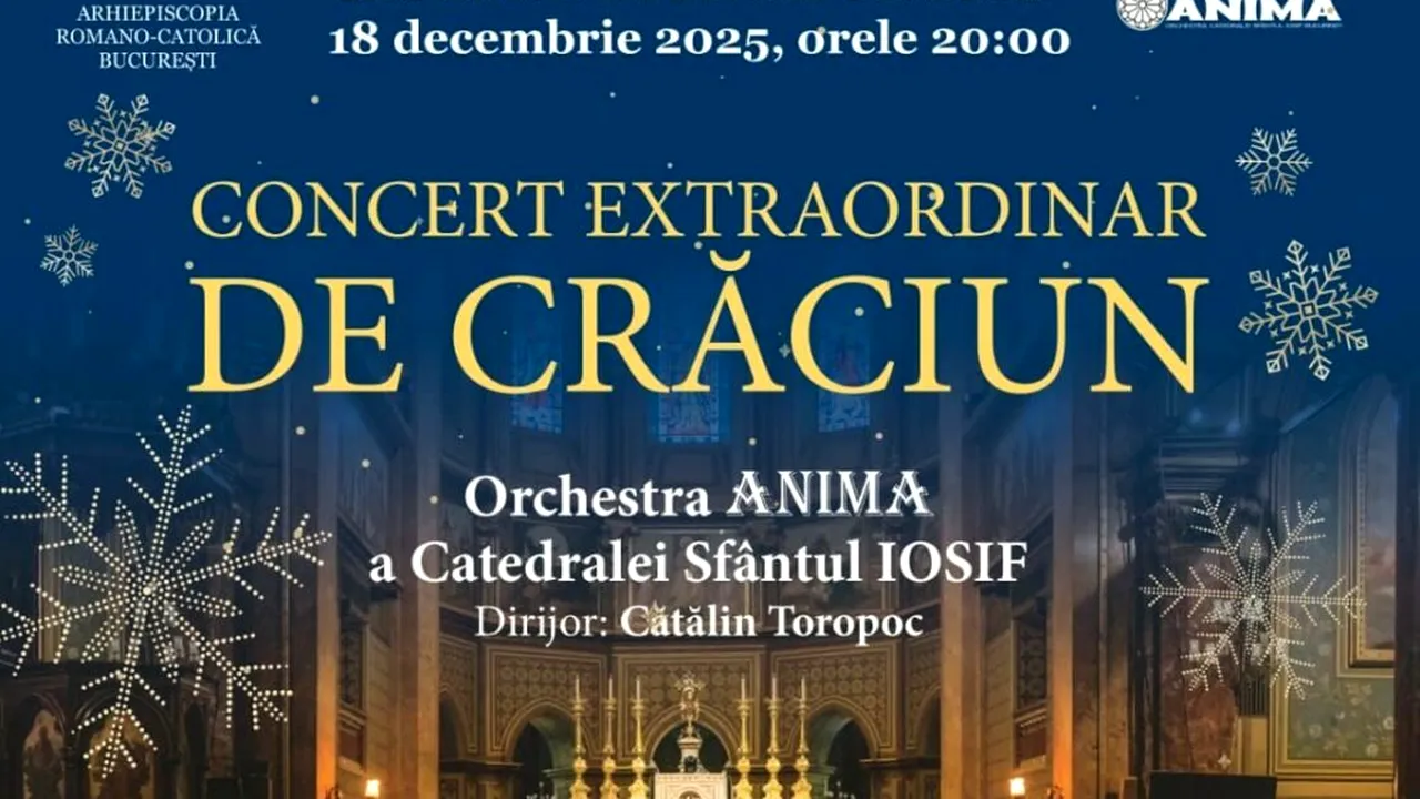 „Jesus Christus, Dominus Noster” – Concertul Extraordinar de Crăciun al Catedralei „Sfântul Iosif”