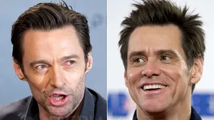 Hugh Jackman şi Jim Carrey s-au imitat reciproc, prin intermediul unor fotografii publicate online - VIDEO, FOTO