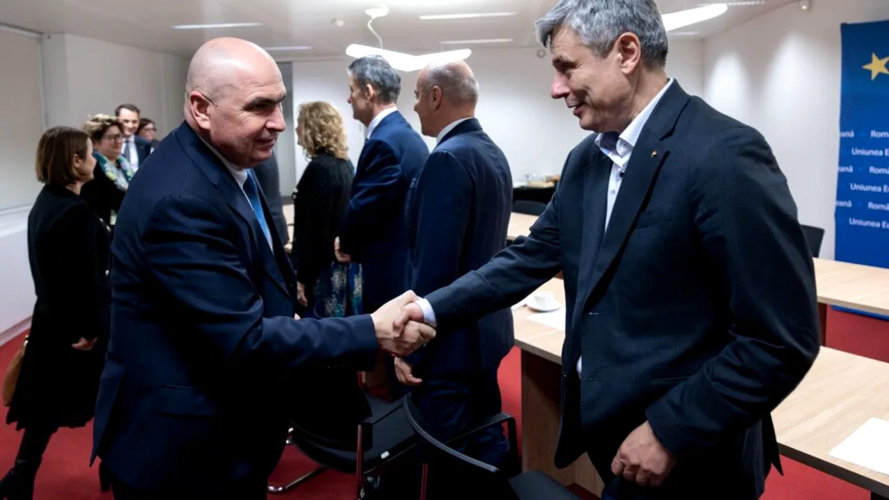 Bolojan, întâlnire la Bruxelles cu europarlamentarii Coaliției. Discuții despre banii pierduți din PNRR