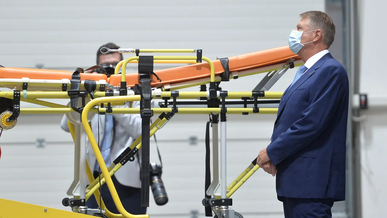 Iohannis spune că nu s-a testat pentru COVID-19