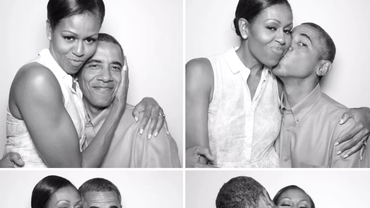 Barack Obama, mesaj cu fotografii din intimitate de ziua soţiei: În fiecare scenă, tu eşti steaua mea | FOTO