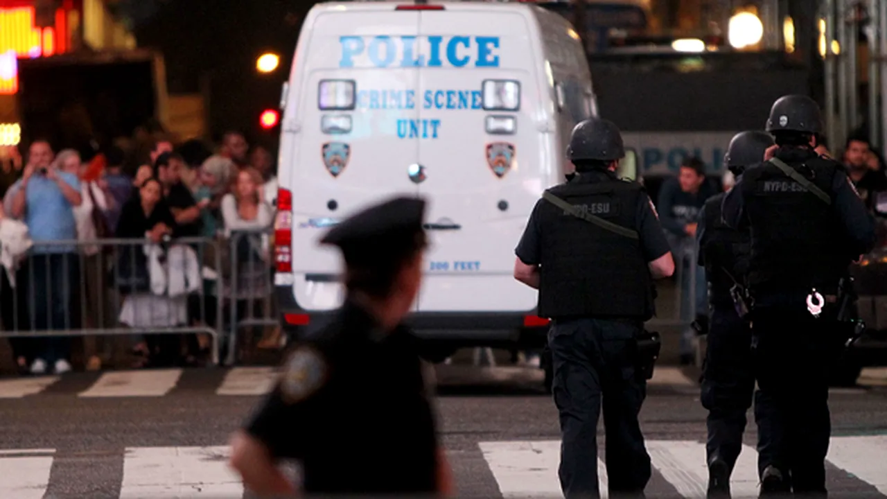 Dispozitiv exploziv descoperit în centrul New York-ului - VIDEO