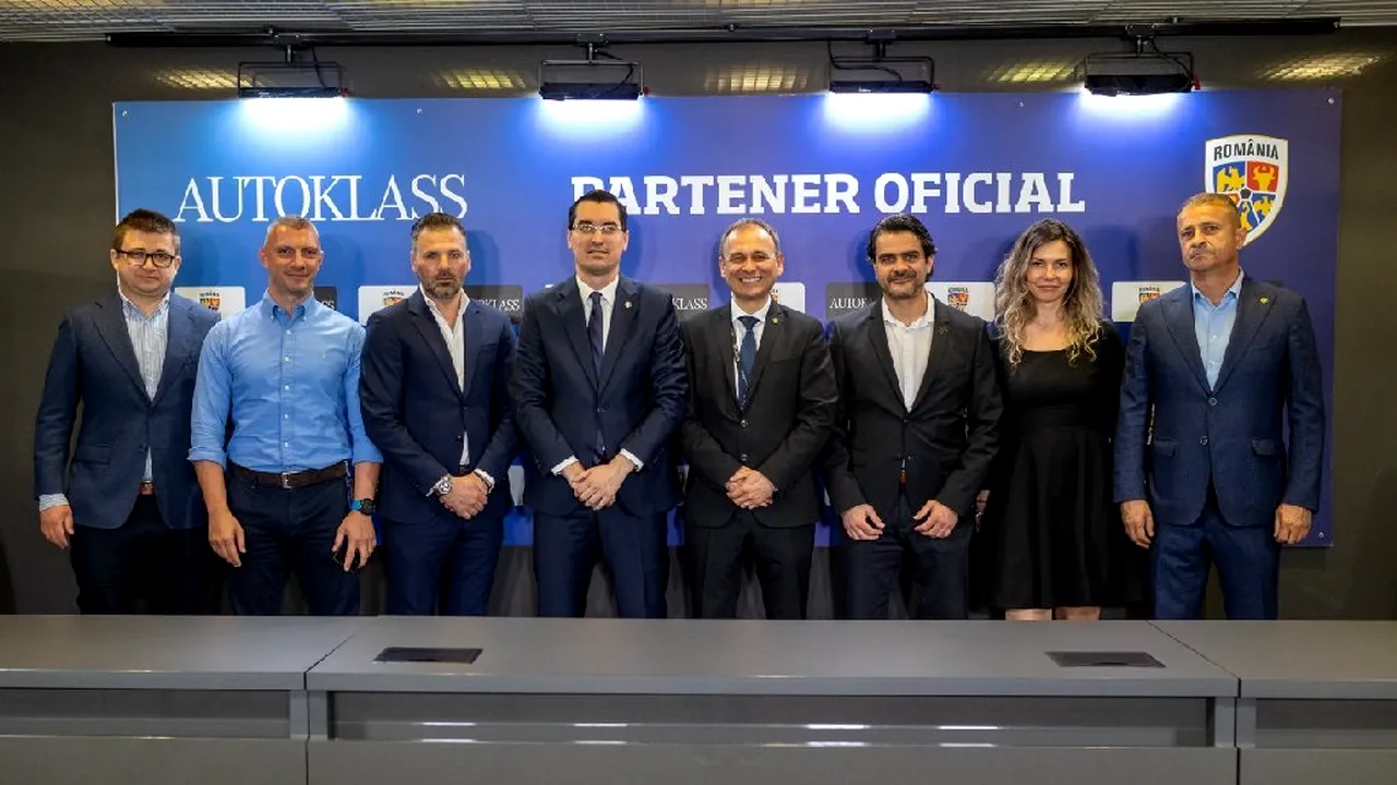Autoklass prelungeşte parteneriatul cu Echipa Naţională de Fotbal a României pentru încă doi ani