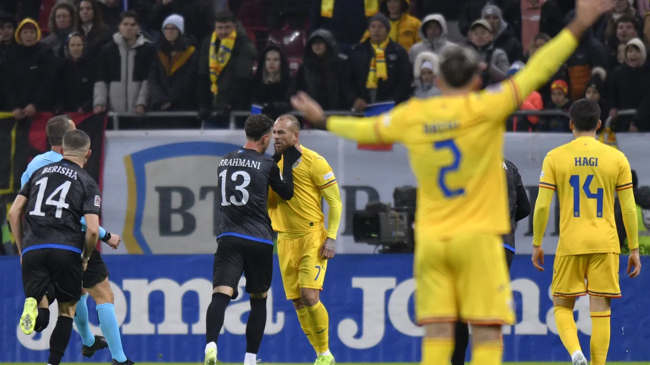 UEFA a decis: România câştigă meciul cu Kosovo, dar primeşte sancţiuni drastice