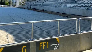 Noi imagini cu stadioanele Giuleşti şi Arcul de Triumf. În Ghencea se montează gazonul
