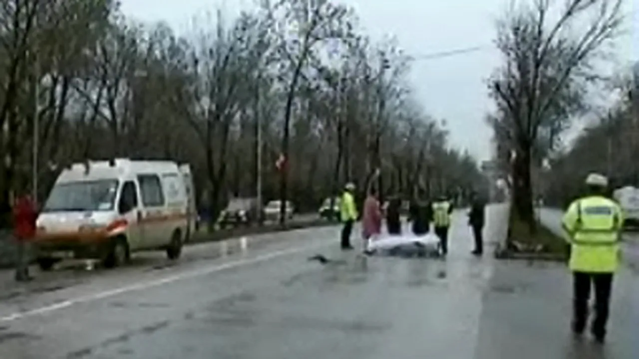Accident mortal provocat de o maşină a Ambasadei Austriei pe Şoseaua Kiseleff (Video)