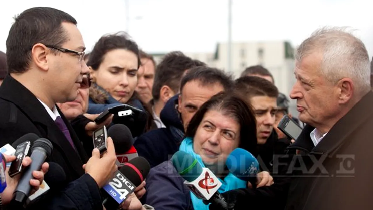 Ponta către Oprescu: Vin cu solicitare de la Urgenţă, trebuie să facem Floreasca arteră cu sens unic