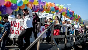 Aproximativ o mie de persoane au participat în Capitală la 