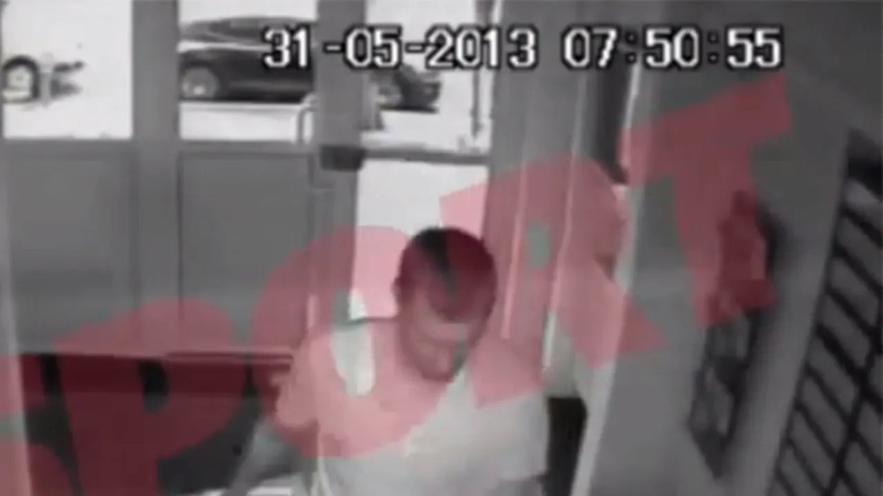 Ce a făcut Tamaş înainte de a fi dus cu cătuşe la Poliţie - VIDEO