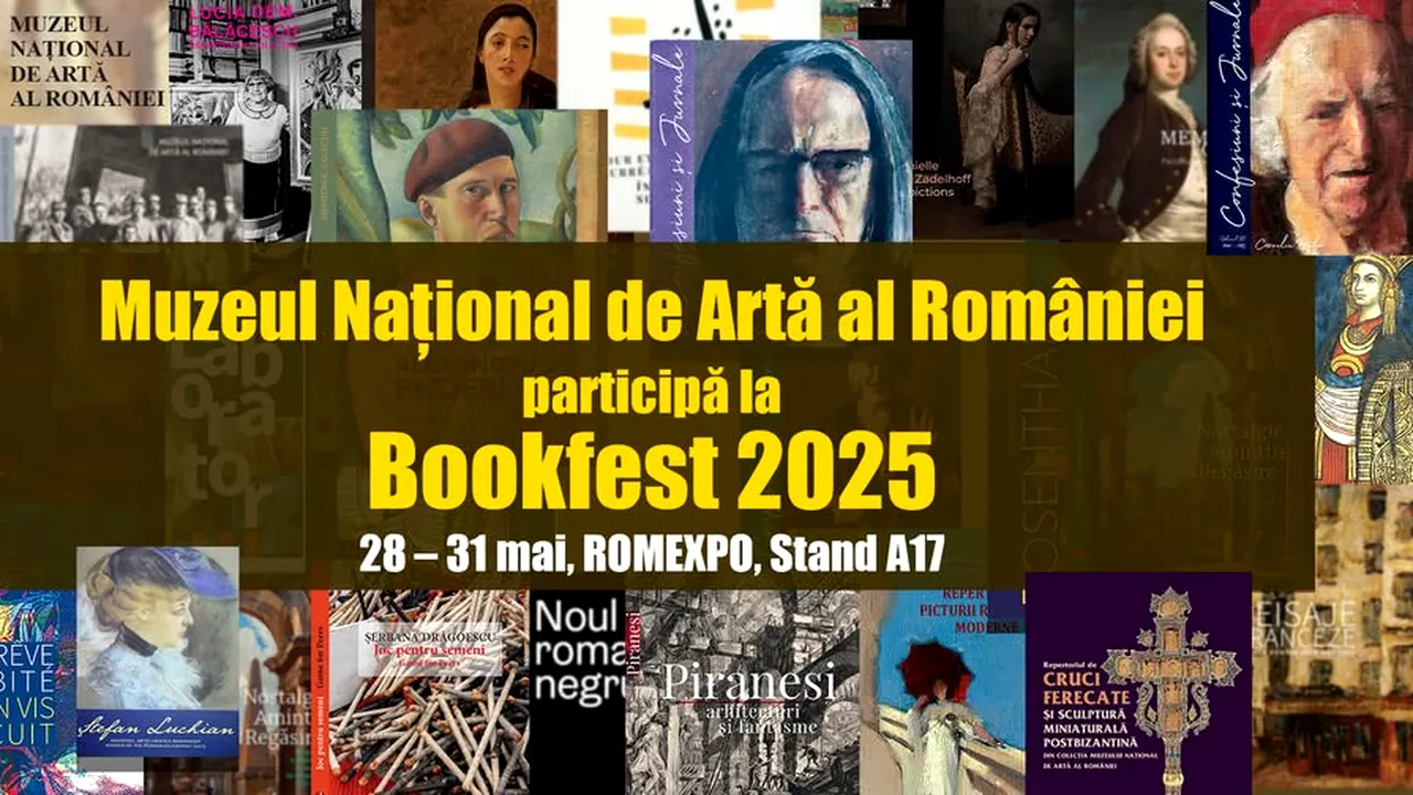 Bookfest 2025: reducere de 10% la publicațiile Muzeului Național de Artă