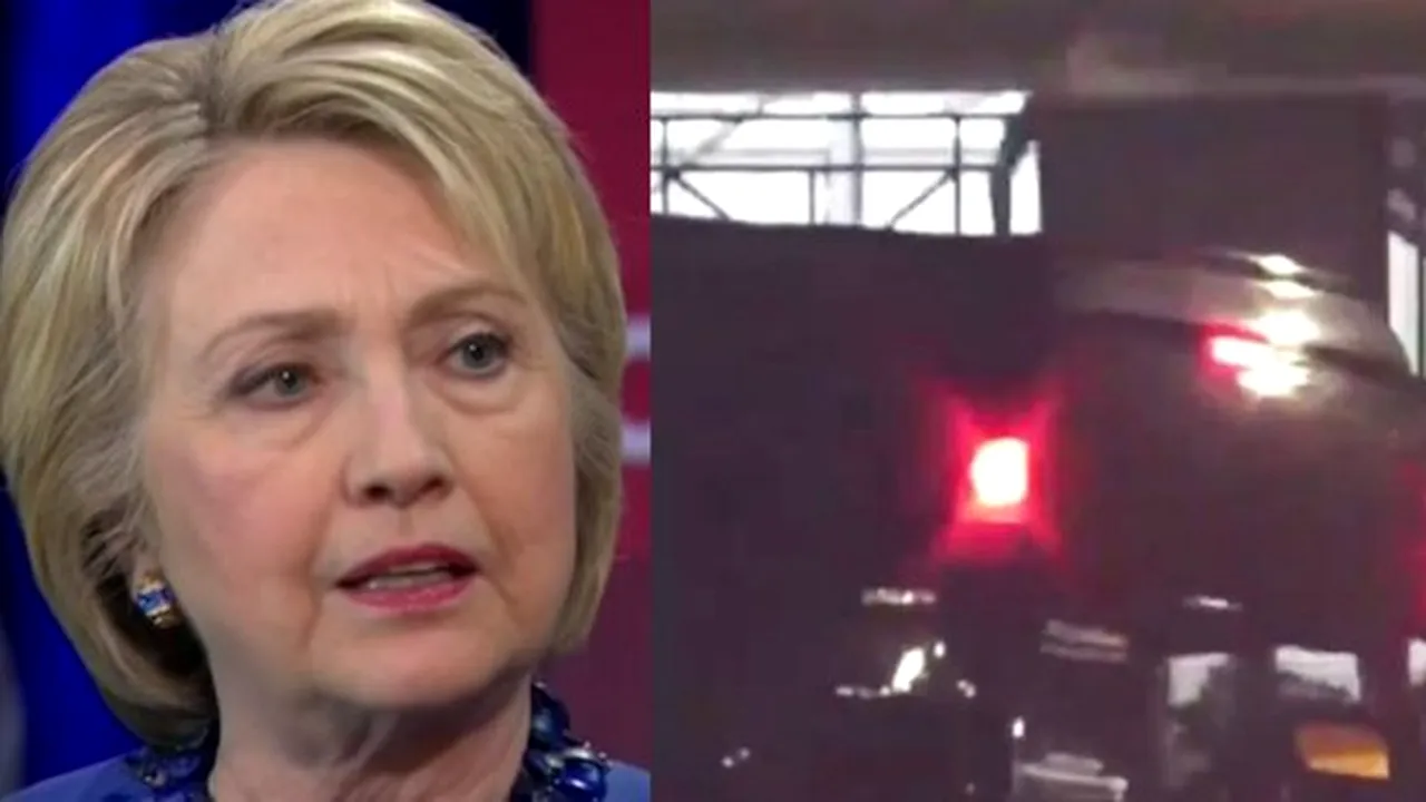 Vehiculul care o transporta pe Hillary Clinton a fost implicat într-un accident | FOTO, VIDEO