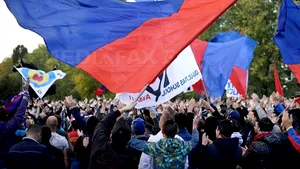 Aproximativ 800 de suporteri la mitingul organizat de fostul lider al galeriei steliste, Jan Pavel: Vom face astfel de mitinguri săptămânal de acum înainte - FOTO