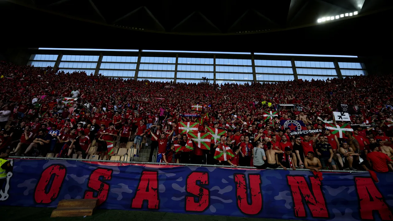 Osasuna a fost suspendată provizoriu din următoarea competiţie europeană a cluburilor