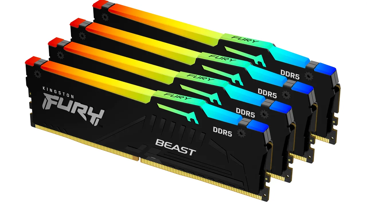 Kingston anunţă FURY Beast DDR5 RGB