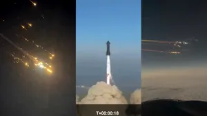 Investigație WSJ : Explozia unei rachete Starship a companiei SpaceX a pus în pericol trei avioane și 450 de pasageri