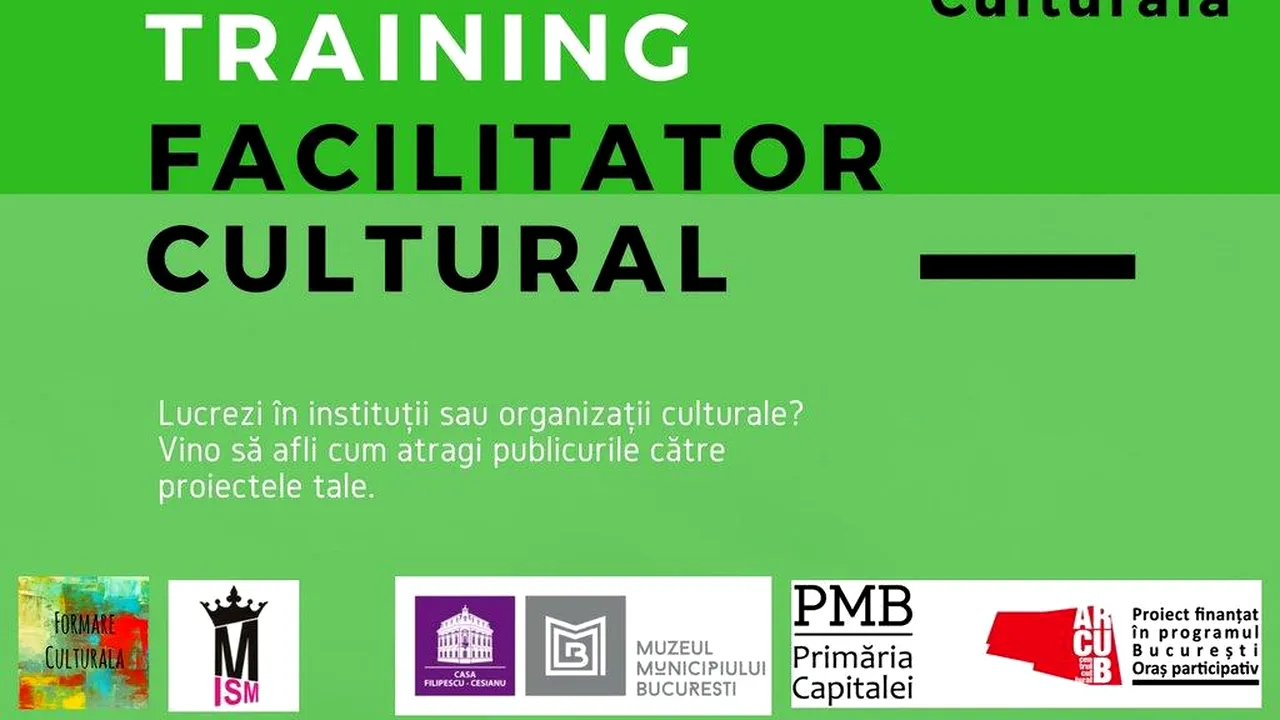 INTERVIU: Oana Ioniţă Năsui, despre programele de formare profesională în industrii culturale, în cartierele din Bucureşti