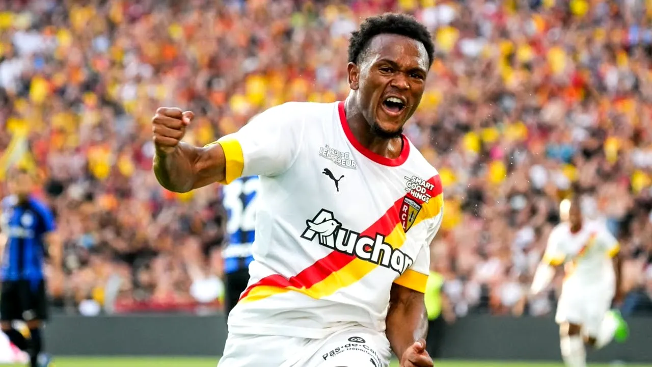 Loïs Openda marchează cel mai rapid hat-trick în Ligue 1 în ultimele 50 de sezoane