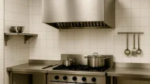 Hota inox profesională. Iată când este recomandat un model cubic de perete! (P)