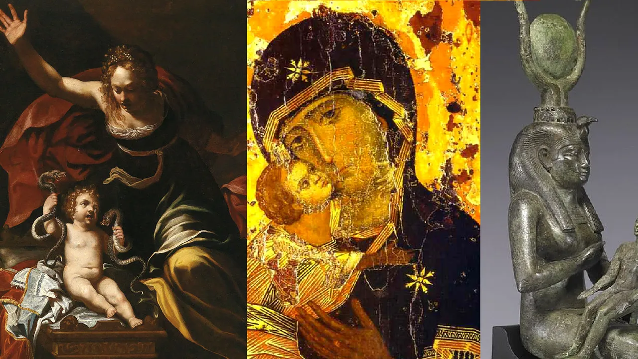 De la Isis, Chīmalmā şi Europa la Fecioara Maria. A fi mamă de semizeu, erou  sau Mântuitor în antichitate 