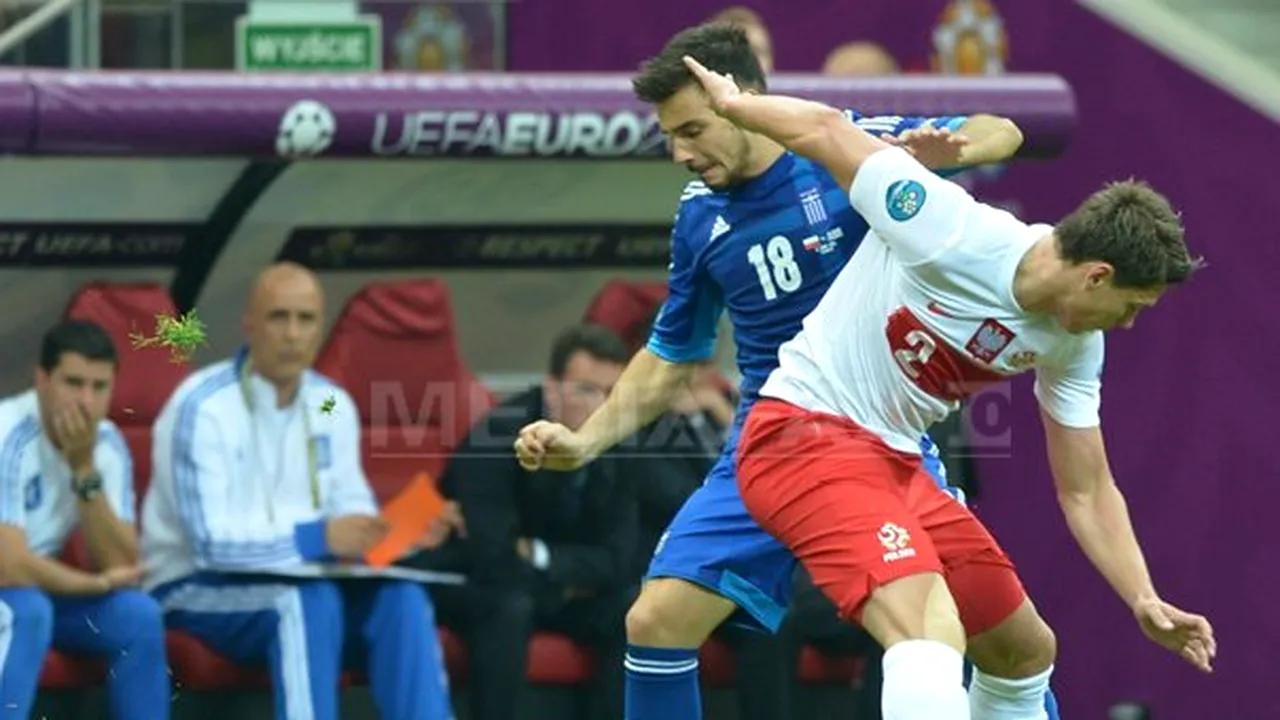 EURO 2012: Polonia - Grecia, scor 1-1, în meciul de deschidere